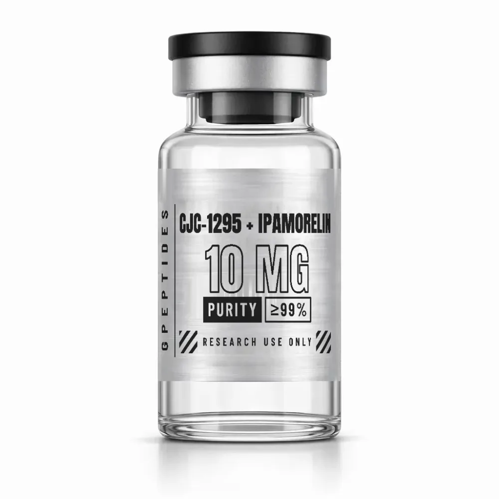 CJC-1295 + Ipamorelin 10 mg – Peptide di ricerca, liofilizzato in flaconcino di vetro