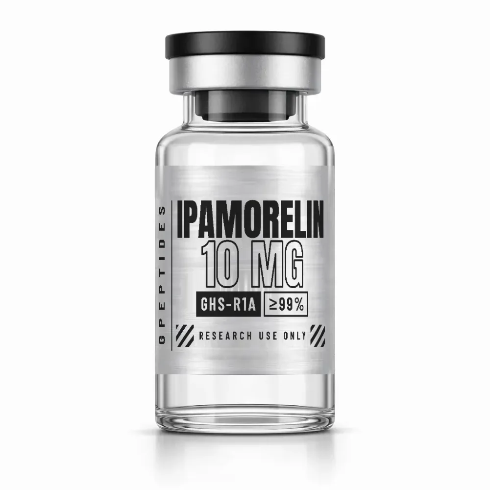 Ipamorelin 10 mg – Peptide di ricerca, liofilizzato in flaconcino di vetro